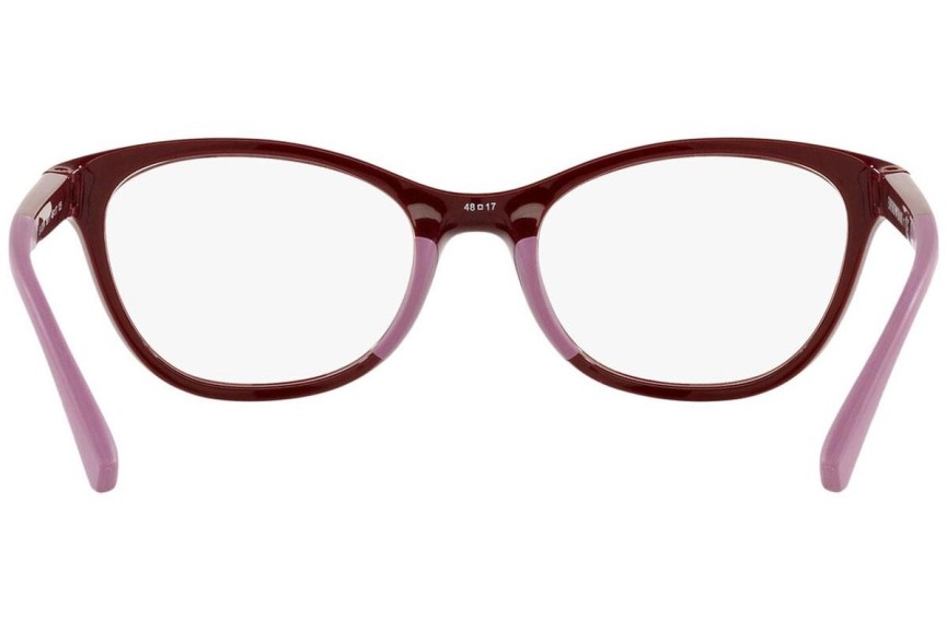 Glasögon Emporio Armani EA3204 5077 Cat Eye Röd