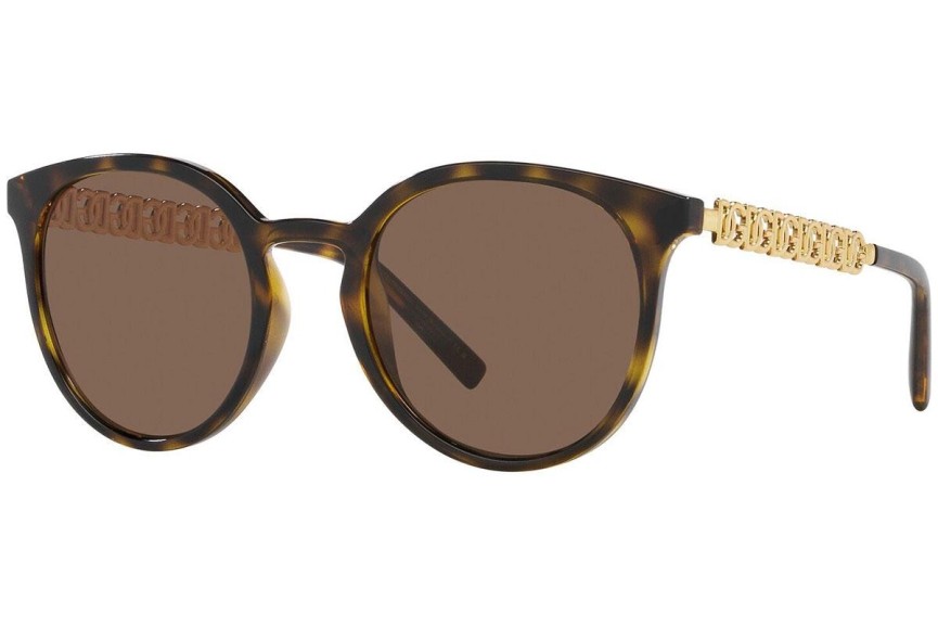 Solglasögon Dolce & Gabbana DG6189U 502/73 Runda Havana