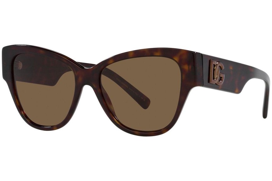 Solglasögon Dolce & Gabbana DG4449 502/73 Cat Eye Havana