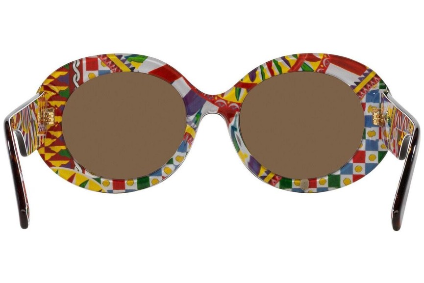 Solglasögon Dolce & Gabbana DG4448 321773 Oval Havana