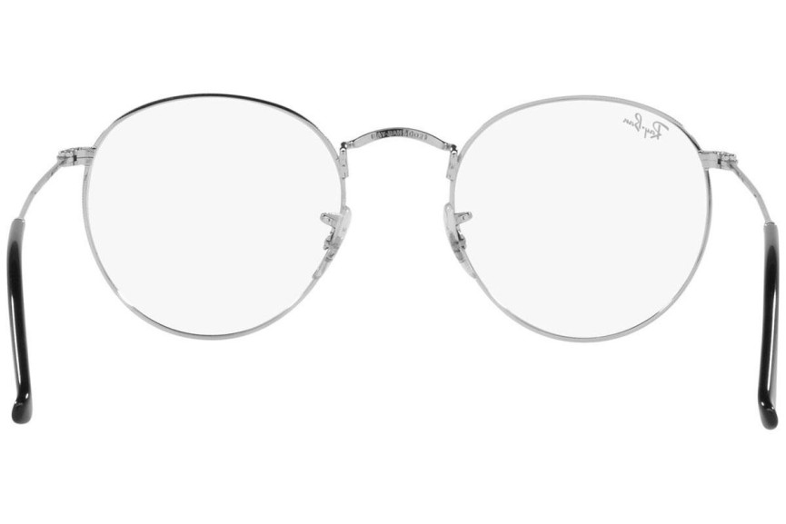 Glasögon Ray-Ban Round Metal Classic RX3447V 2861 Runda Silver