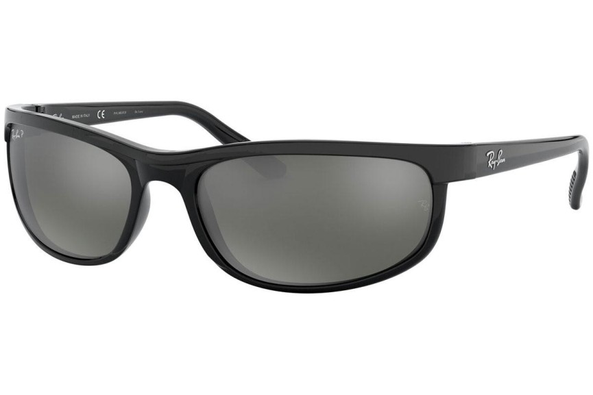 Solglasögon Ray-Ban Predator 2 RB2027 601/W1 Polarized Rektangulära Svart