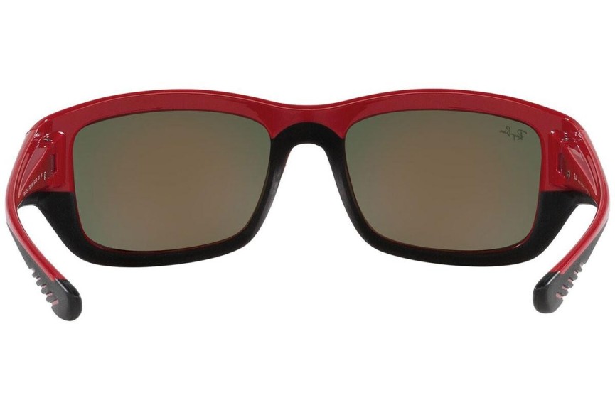 Solglasögon Ray-Ban RB4405M F6236Q Fyrkantig Röd