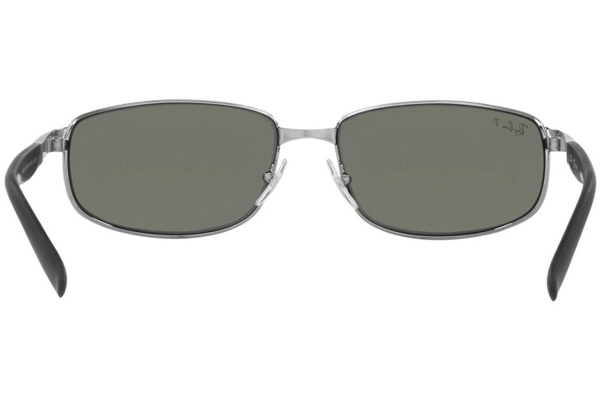 Solglasögon Ray-Ban RB3254 004/58 Polarized Rektangulära Silver