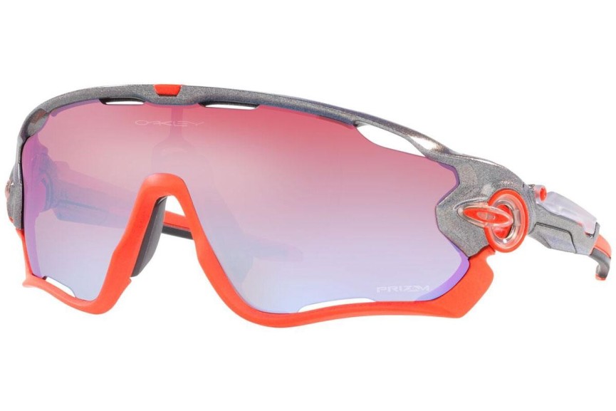 Solglasögon Oakley Jawbreaker OO9290 929073 Enkel Lins | Shield Grå