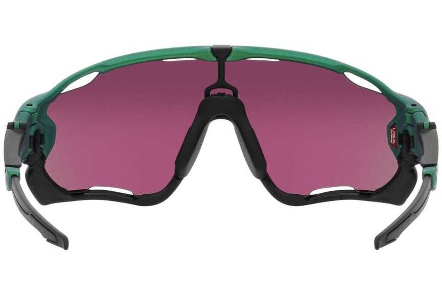 Solglasögon Oakley Jawbreaker OO9290 929077 Enkel Lins | Shield Grön