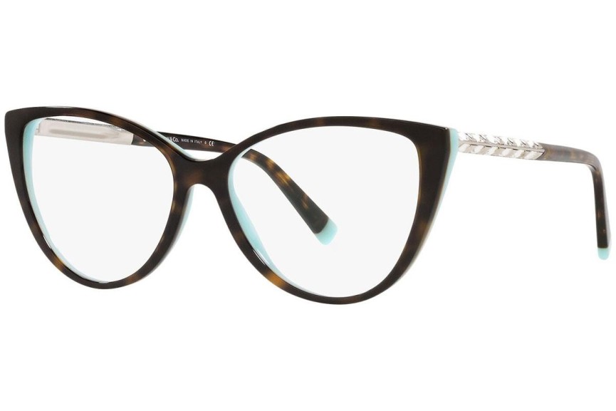 Glasögon Tiffany & Co. TF2214B 8134 Cat Eye Havana