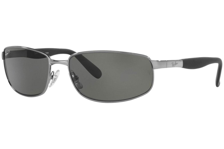 Solglasögon Ray-Ban RB3254 004/58 Polarized Rektangulära Silver