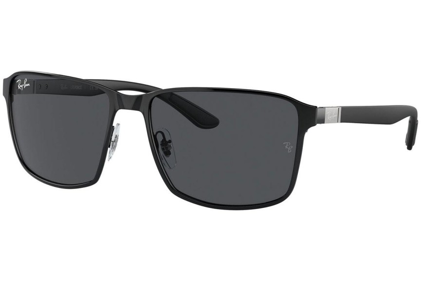 Solglasögon Ray-Ban RB3721 186/87 Fyrkantig Svart