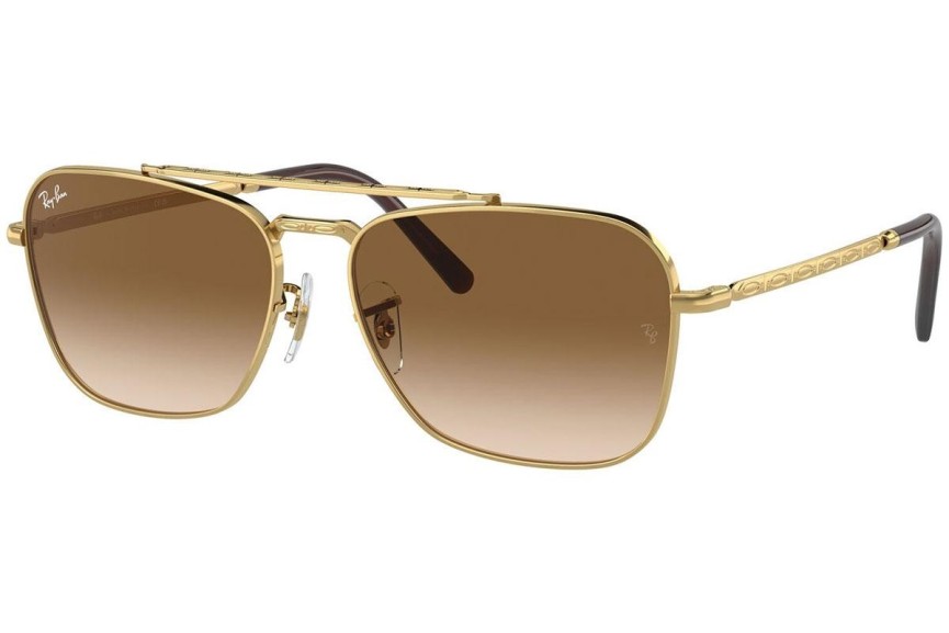 Solglasögon Ray-Ban New Caravan RB3636 001/51 Fyrkantig Guld