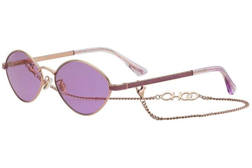 Solglasögon Jimmy Choo Sonny/S S9E/13 Oval Guld