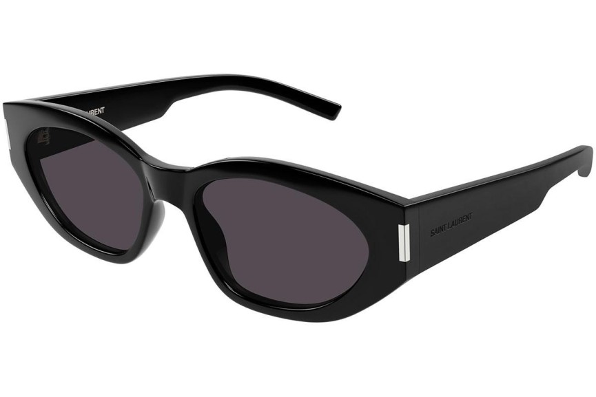 Solglasögon Saint Laurent SL638 001 Cat Eye Svart