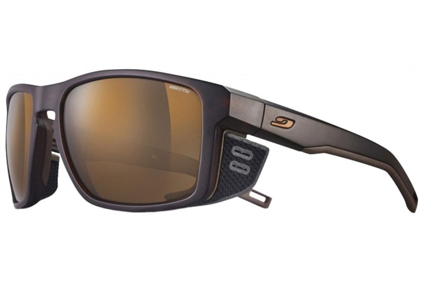 Solglasögon Julbo Shield J506 5051 Polarized Rektangulära Brun