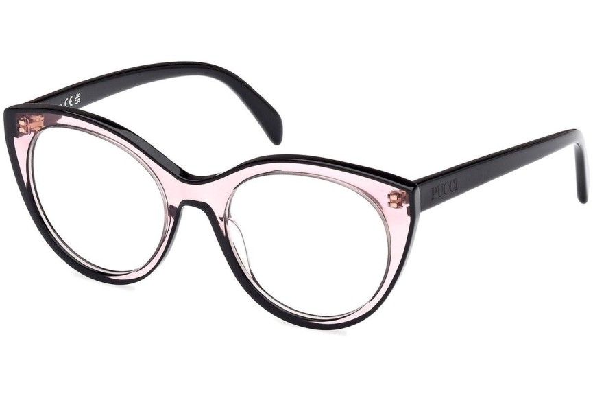 Glasögon Emilio Pucci EP5240 074 Cat Eye Rosa