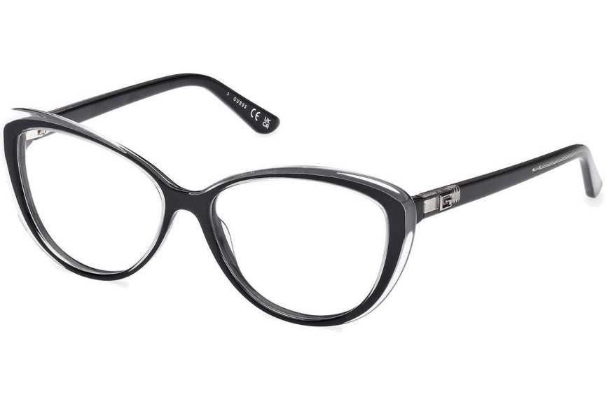 Glasögon Guess GU2978 005 Cat Eye Svart