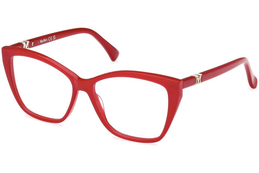 Glasögon Max Mara MM5036 66A Fyrkantig Röd