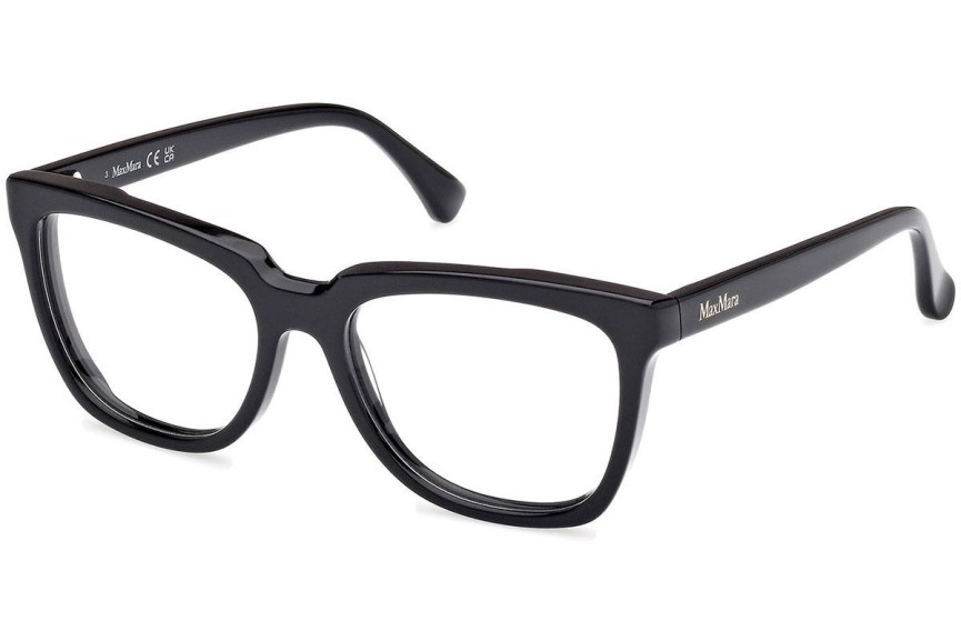 Glasögon Max Mara MM5115 001 Fyrkantig Svart