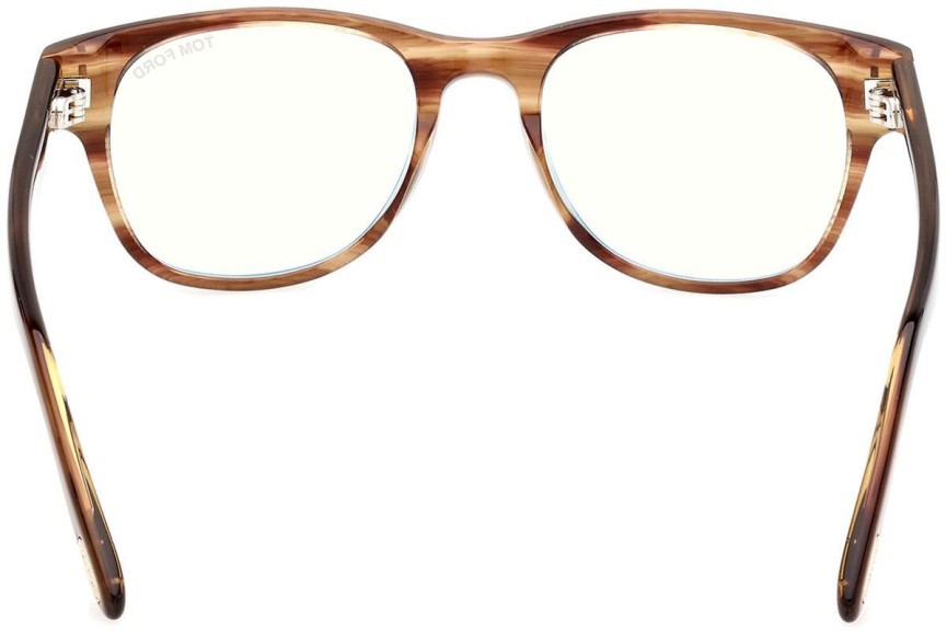 Glasögon Tom Ford FT5898-B 050 Fyrkantig Brun