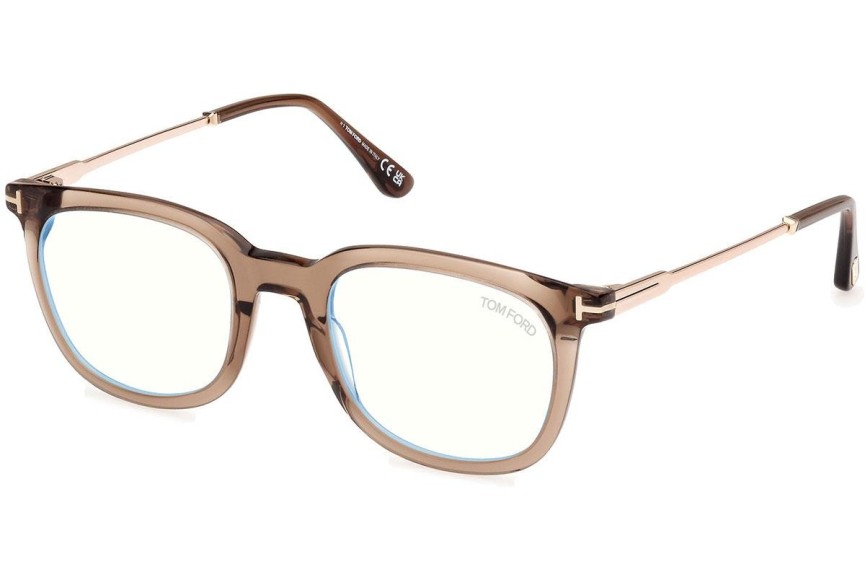 Glasögon Tom Ford FT5904-B 045 Fyrkantig Brun