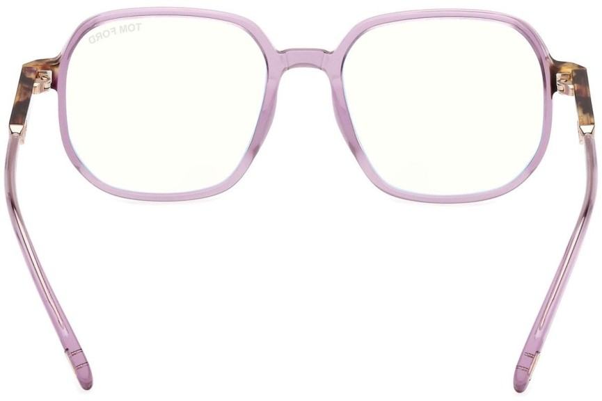 Glasögon Tom Ford FT5911-B 081 Fyrkantig Lila