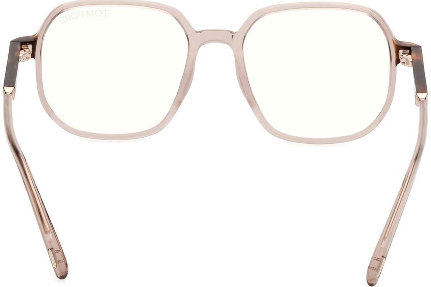 Glasögon Tom Ford FT5911-B 045 Fyrkantig Brun