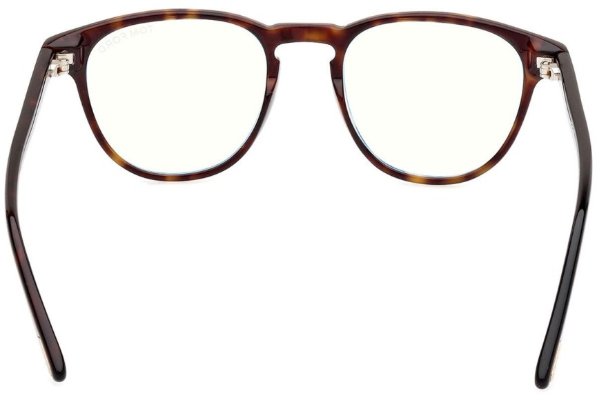 Glasögon Tom Ford FT5899-B 052 Fyrkantig Havana