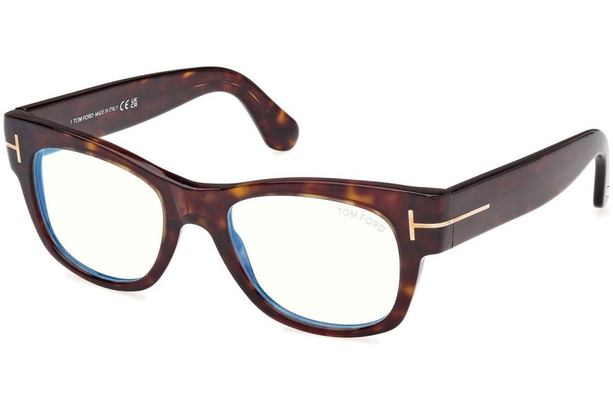 Glasögon Tom Ford FT5040-B 052 Fyrkantig Havana