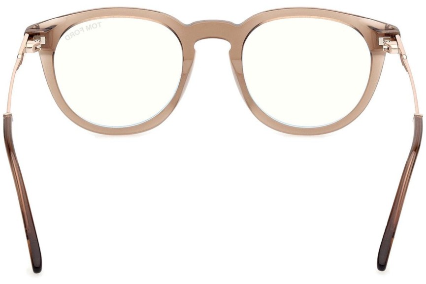 Glasögon Tom Ford FT5905-B 045 Runda Brun