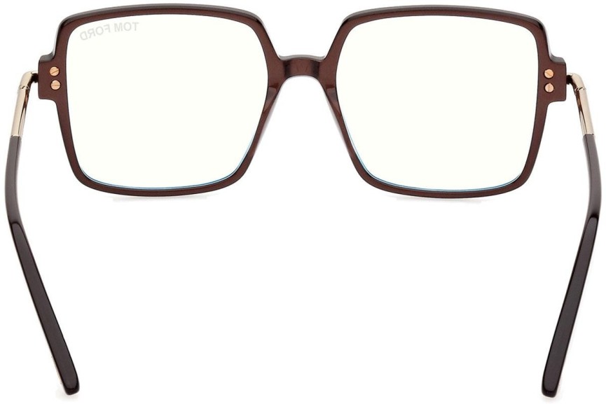 Glasögon Tom Ford FT5915-B 045 Fyrkantig Brun