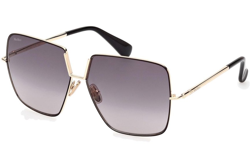 Solglasögon Max Mara Design9 MM0082 32B Fyrkantig Guld