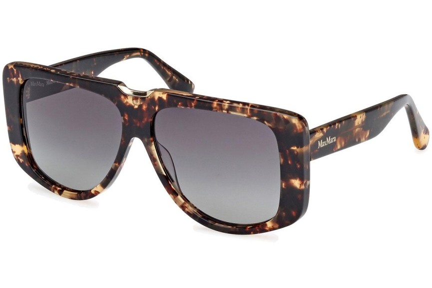 Solglasögon Max Mara Spark1 MM0075 52P Fyrkantig Havana