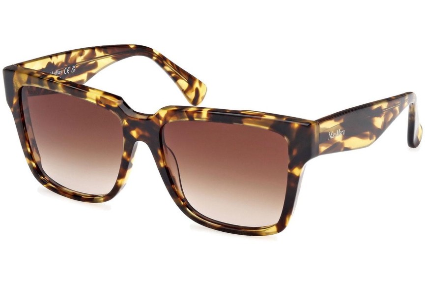 Solglasögon Max Mara Glimpse2 MM0078 53F Fyrkantig Havana