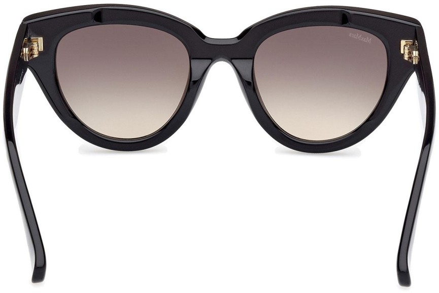 Solglasögon Max Mara Glimpse1 MM0077 01B Cat Eye Svart