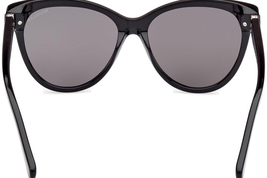 Solglasögon Moncler Maquille ML0283 01A Cat Eye Svart