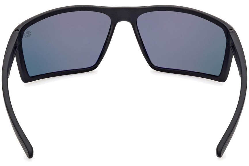 Solglasögon Timberland TB9333 02D Polarized Fyrkantig Svart