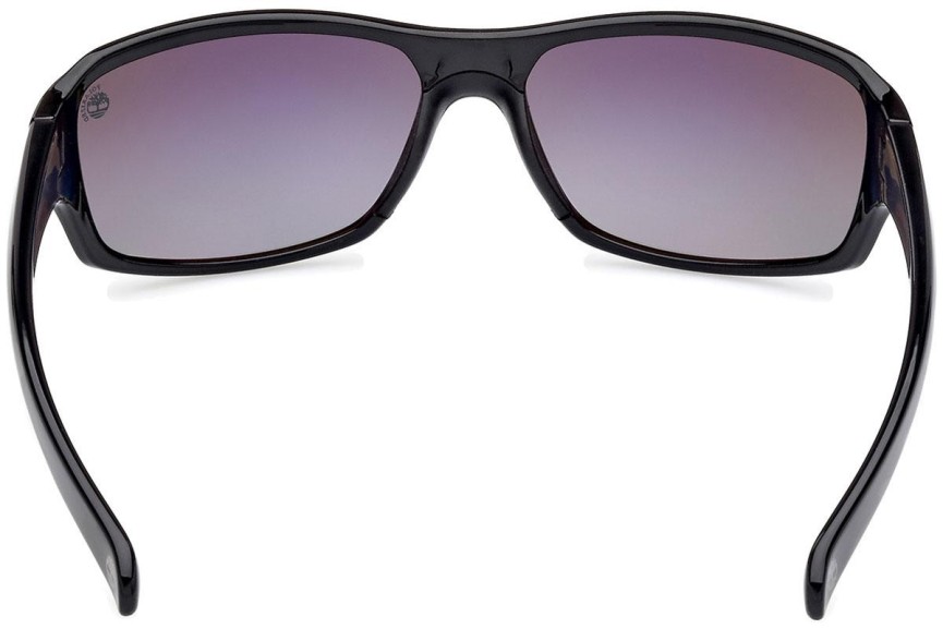 Solglasögon Timberland TB9332 01D Polarized Fyrkantig Svart