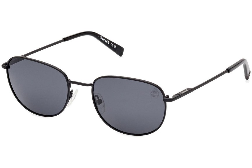 Solglasögon Timberland TB9339 02D Polarized Oval Svart