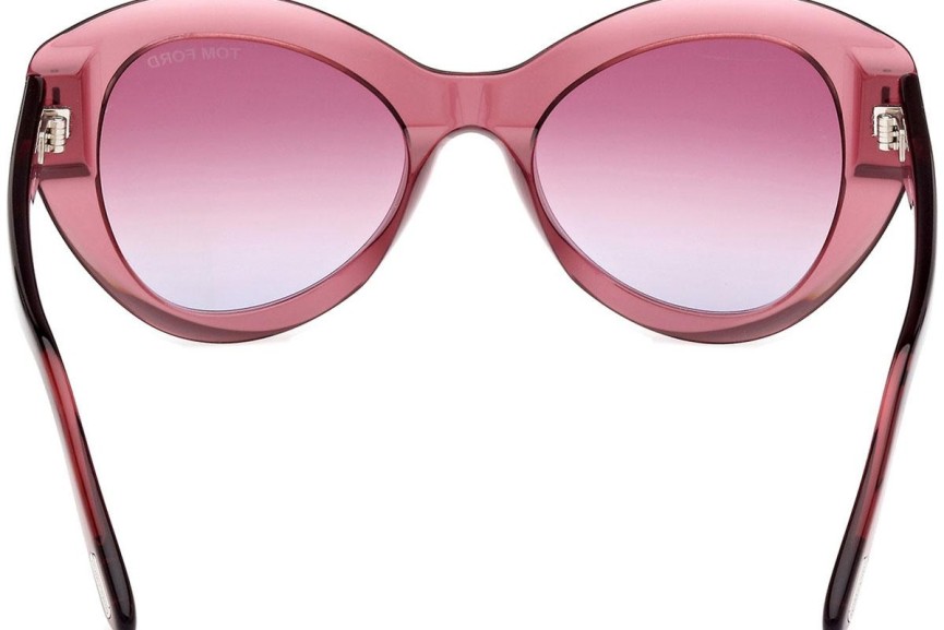 Solglasögon Tom Ford Guinevere FT1084 66Y Cat Eye Rosa