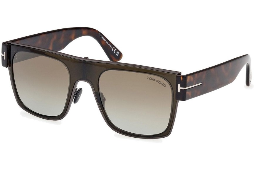 Solglasögon Tom Ford Edwin FT1073 51G Fyrkantig Brun