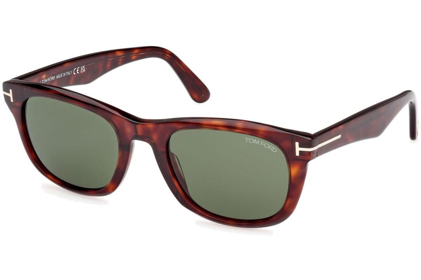 Solglasögon Tom Ford Kendel FT1076 54N Fyrkantig Havana