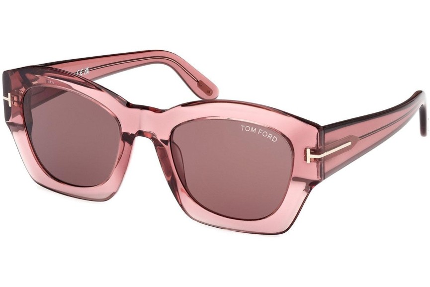 Solglasögon Tom Ford Guilliana FT1083 72E Fyrkantig Rosa