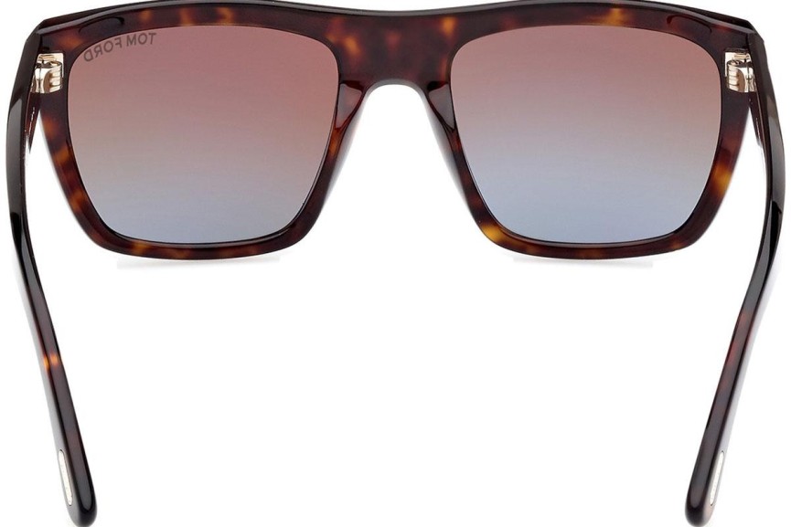 Solglasögon Tom Ford Alberto FT1077 52F Fyrkantig Havana