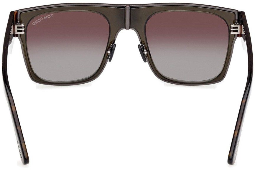 Solglasögon Tom Ford Edwin FT1073 51G Fyrkantig Brun