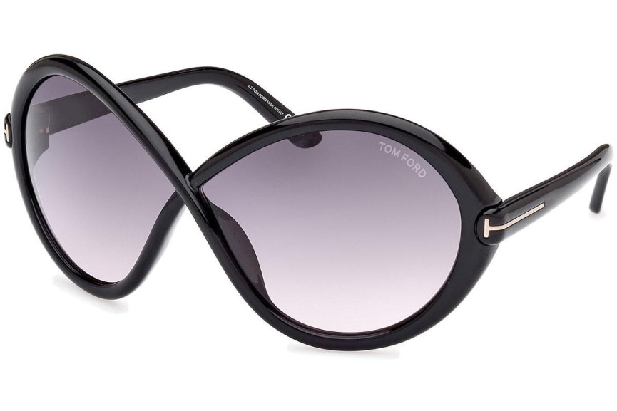 Solglasögon Tom Ford Jada FT1070 01B Special Svart