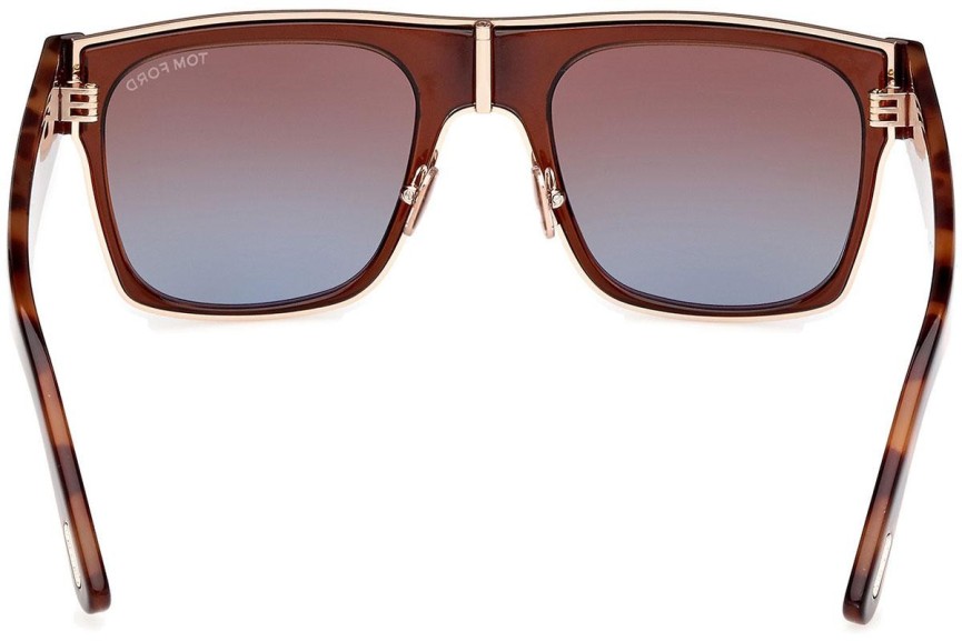 Solglasögon Tom Ford Edwin FT1073 48F Fyrkantig Brun