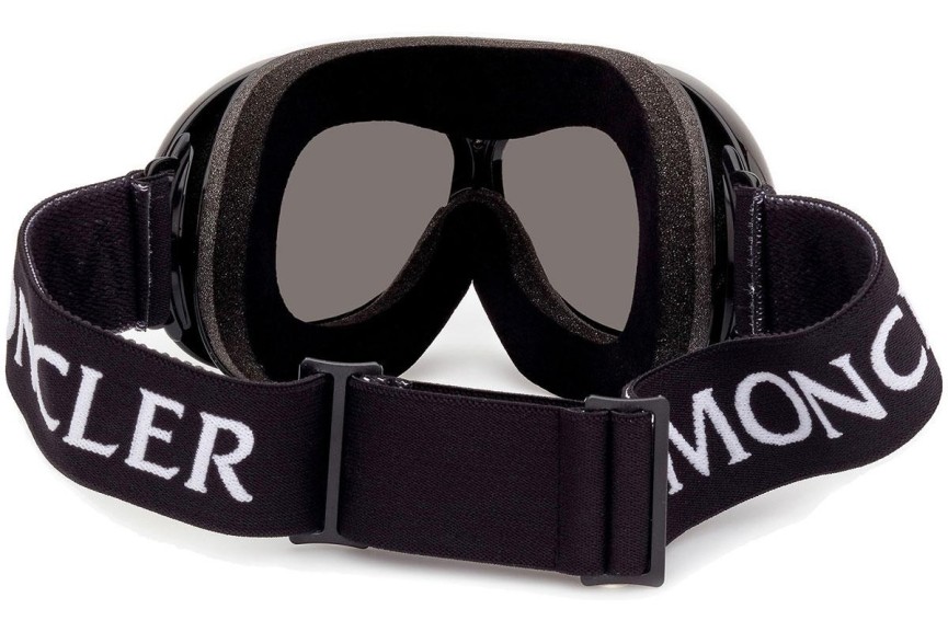 Ski Goggles Moncler ML0130 01A Runda Svart