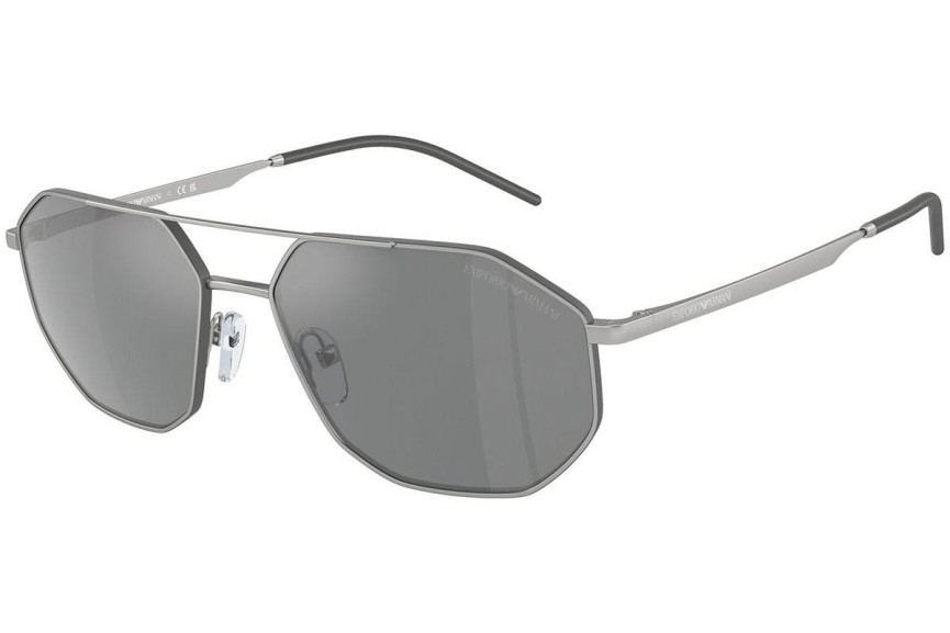 Solglasögon Emporio Armani EA2147 30456G Special Silver