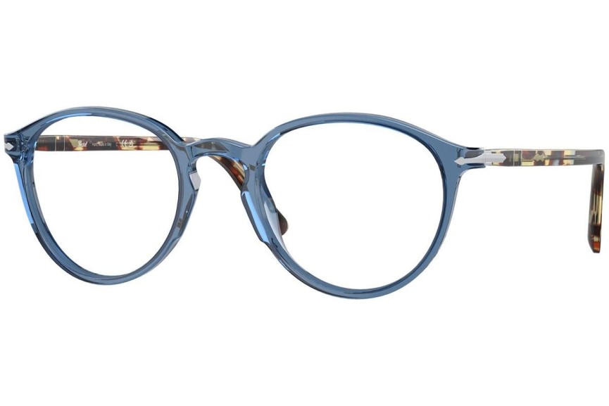 Glasögon Persol PO3218V 1202 Runda Blå