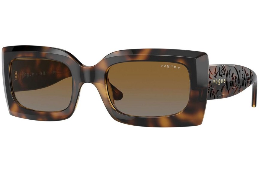 Solglasögon Vogue Eyewear VO5526S W656T5 Polarized Rektangulära Havana