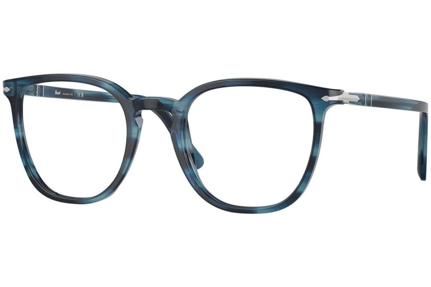 Glasögon Persol PO3338V 1193 Fyrkantig Blå